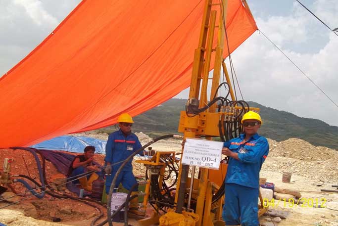 Geological Drilling for Quarry D 2011-2013