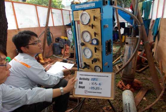 Jakarta MRT CP-105 Soil Investigation 2013