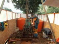 2013 Soil Investigation for Jakarta MRT CP105 Shimizu